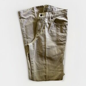 Todd Oldham TO2 Vintage‎ Jeans Mens 29x31 Tan Khaki Straight Leg Cotton Retro